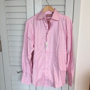 NWT PINK Men's Pink Dress Shirt